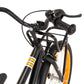 Kinderfiets Met Voordrager 18 Inch Zwart En Oranje
