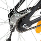 Kinderfiets Met Voordrager 18 Inch Zwart En Oranje