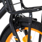 Kinderfiets Met Voordrager 18 Inch Zwart En Oranje