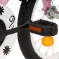 Kinderfiets Met Voordrager 14 Inch Wit En Roze