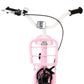 Kinderfiets Met Voordrager 20 Inch Roze En Zwart