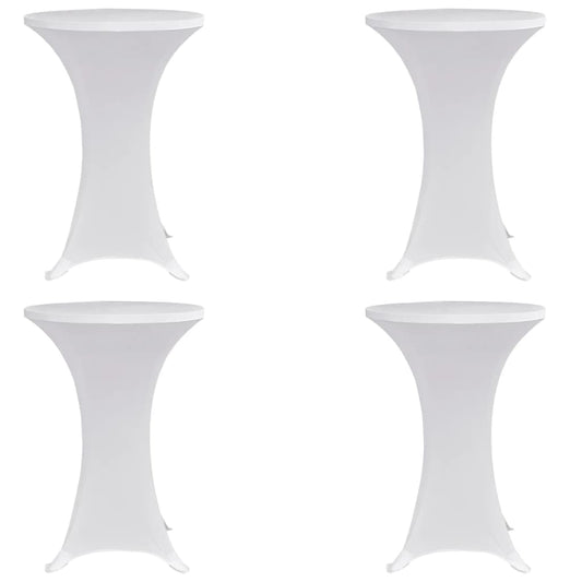 Statafelhoes 4 St Stretch Ø60 Cm Wit