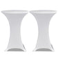 Statafelhoes 4 St Stretch Ø60 Cm Wit