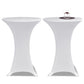 Statafelhoes 4 St Stretch Ø80 Cm Wit