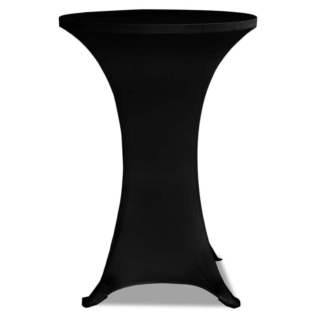 Statafelhoes 4 St Stretch Ø80 Cm Zwart