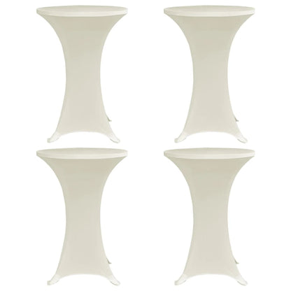 Statafelhoes 4 St Stretch Ø60 Cm Crème