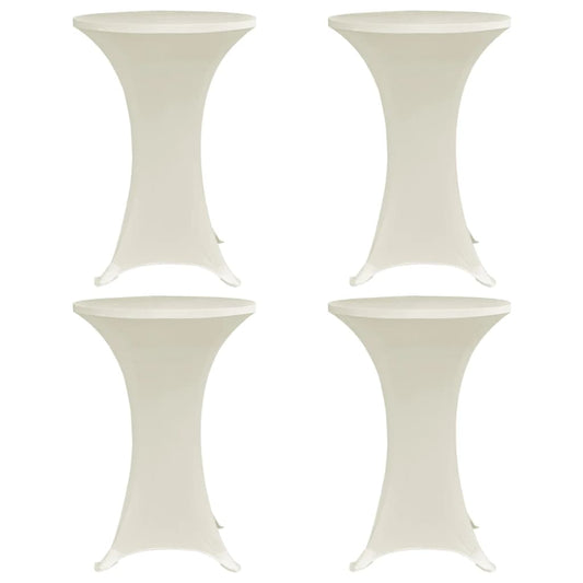 Statafelhoes 4 St Stretch Ø60 Cm Crème