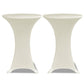 Statafelhoes 4 St Stretch Ø60 Cm Crème