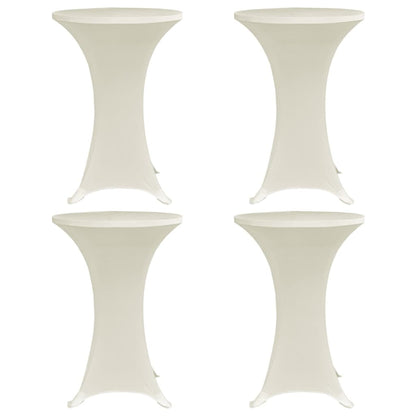 Statafelhoes 4 St Stretch Ø80 Cm Crème