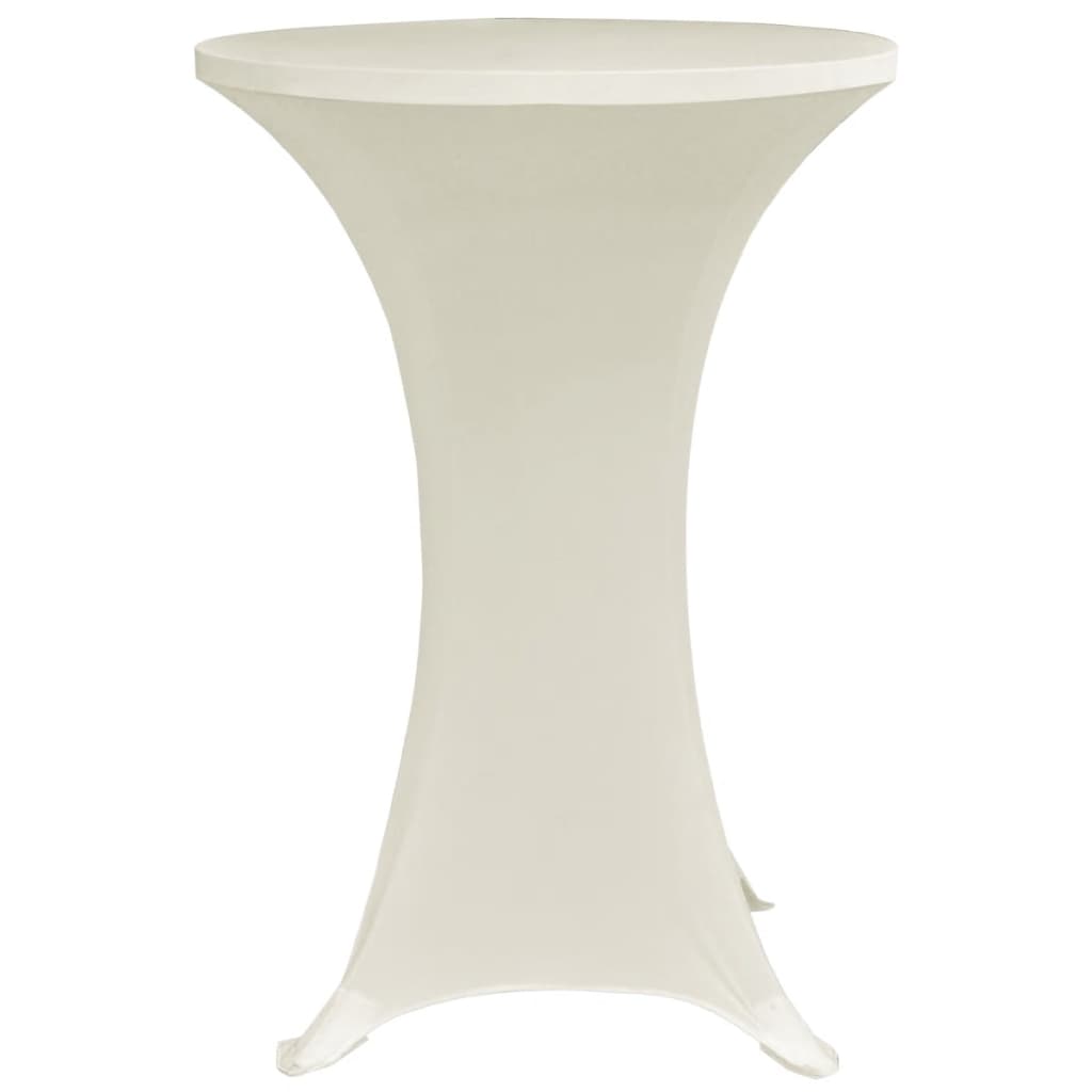 Statafelhoes 4 St Stretch Ø80 Cm Crème