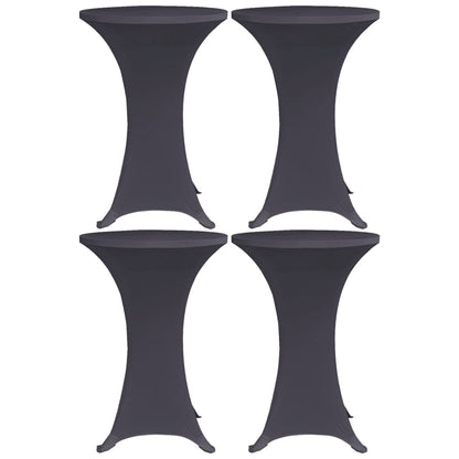 Tafelhoes Stretch 4 St 80 Cm Antraciet