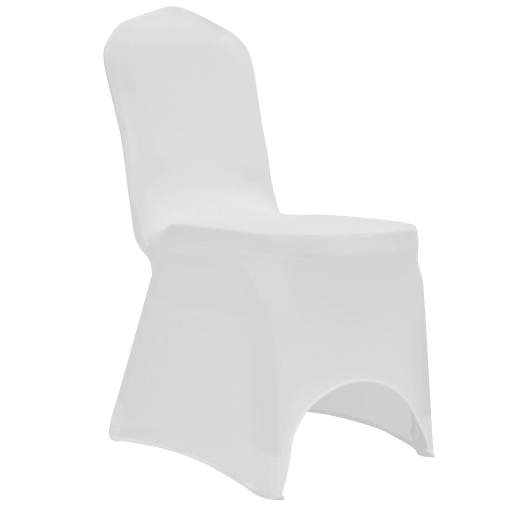Stoelhoezen Stretch 12 St Wit