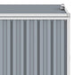 Afvalbakberging Vierdubbel 286X81X121 Cm Staal Grijs