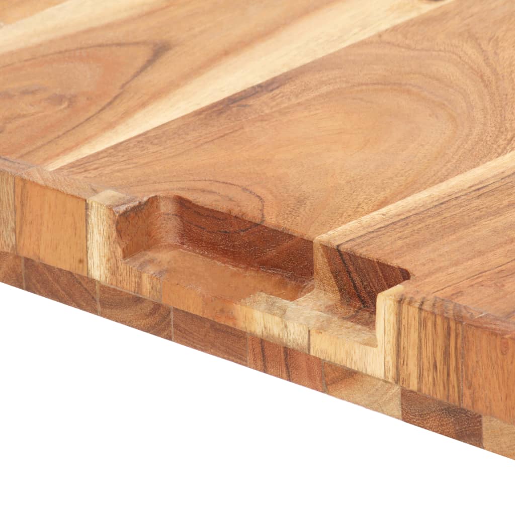 Hakblok 40X30X4 Cm Massief Acaciahout