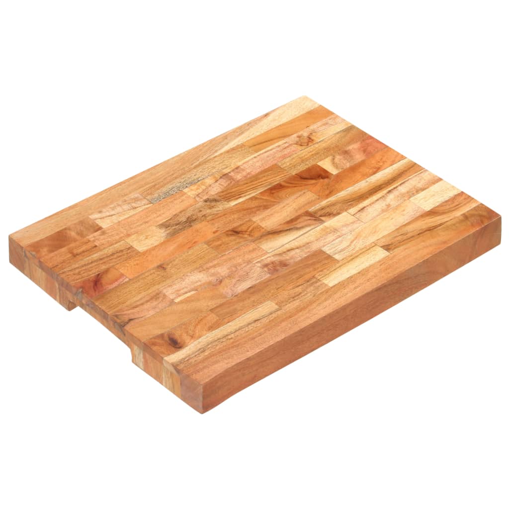 Hakblok 40X30X4 Cm Massief Acaciahout