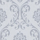 4 St Vliesbehangrollen Ornament 0,53X10 M Wit