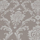 4 St Vliesbehangrollen Ornament Druk 0,53X10 M Taupe