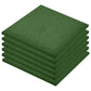 Valtegels 6 St 50X50X3 Cm Rubber Groen