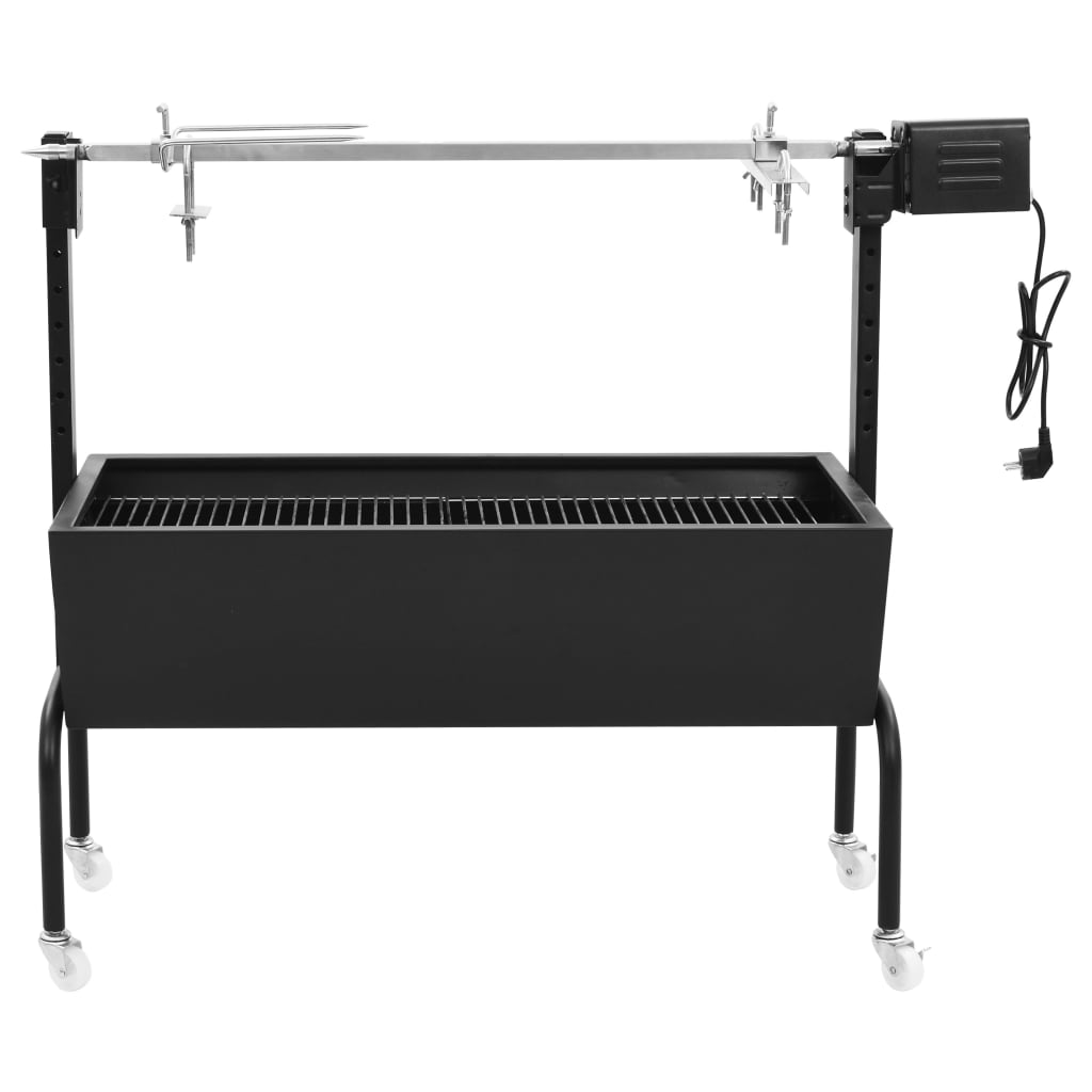 Bbq Draaispit Elektrisch Roestvrij Staal