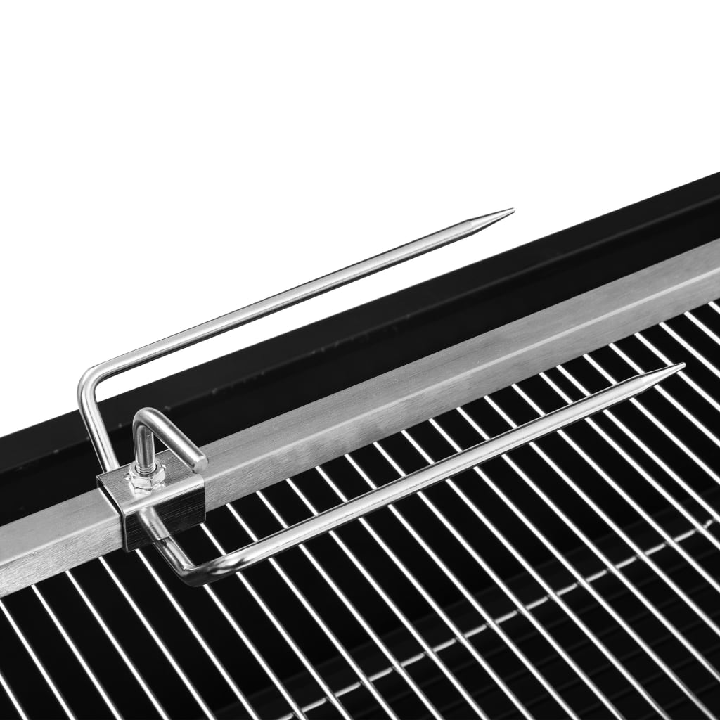 Bbq Draaispit Elektrisch Roestvrij Staal