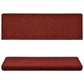 Trapmatten 15 St 65X25 Cm Naaldvilt Rood