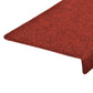 Trapmatten 15 St 65X25 Cm Naaldvilt Rood