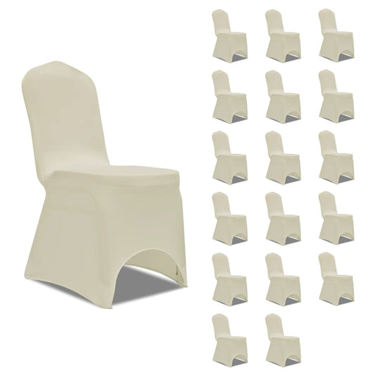 Stoelhoezen  Stretch 18 St Crème