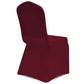 Stoelhoezen Stretch 24 St Bordeauxrood