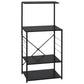 Magnetronkast 60X39,6X123 Cm Spaanplaat Zwart
