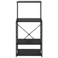 Magnetronkast 60X39,6X123 Cm Spaanplaat Zwart