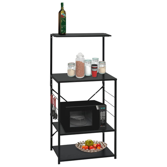 Magnetronkast 60X39,6X123 Cm Spaanplaat Zwart