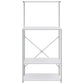 Magnetronkast 60X39,6X123 Cm Spaanplaat Wit
