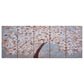 Wandprintset Bloeiende Boom 200X80 Cm Canvas Meerkleurig