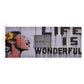 Wandprintset Wonderful 200X80 Cm Canvas Meerkleurig