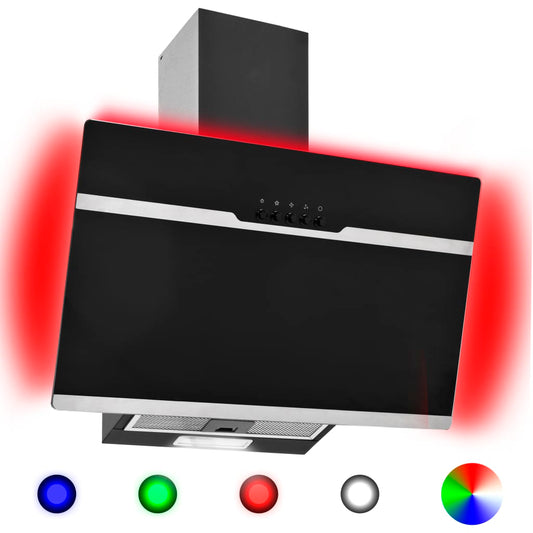 Afzuigkap Rgb-Led 60 Cm Roestvrij Staal En Gehard Glas