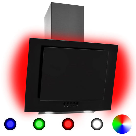 Afzuigkap Rgb-Led 60 Cm Roestvrij Staal En Gehard Glas
