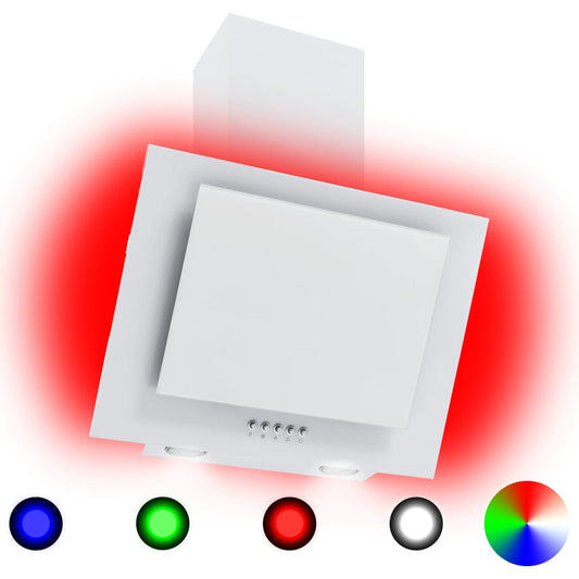 Afzuigkap Rgb-Led 60 Cm Roestvrij Staal En Gehard Glas