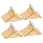100-Delige Kledinghangerset Anti-Slip Hardhout