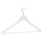 20-Delige Kledinghangerset Anti-Slip Hardhout Wit