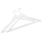 100-Delige Kledinghangerset Anti-Slip Hardhout Wit