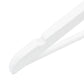 100-Delige Kledinghangerset Anti-Slip Hardhout Wit