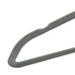 100-Delige Kledinghangerset Anti-Slip Fluweel Grijs