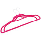100-Delige Kledinghangerset Anti-Slip Fluweel Roze