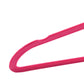 100-Delige Kledinghangerset Anti-Slip Fluweel Roze