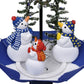 Kerstboom Sneeuwend Met Paraplubasis 75 Cm Pvc Blauw