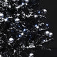 Kerstboom Sneeuwend Met Paraplubasis 75 Cm Pvc Zwart