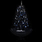 Kerstboom Sneeuwend Met Paraplubasis 170 Cm Pvc Zwart