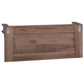 Wandkapstok 80X17X35 Cm Massief Teakhout