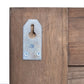 Wandkapstok 80X17X35 Cm Massief Teakhout