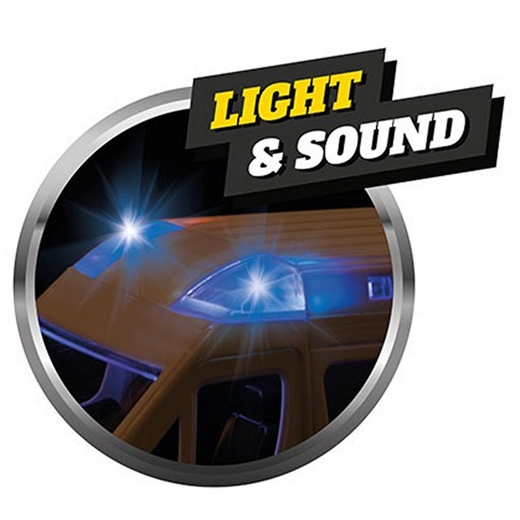 Toi-Toys Cars &amp; Trucks Politiebus + Licht En Geluid